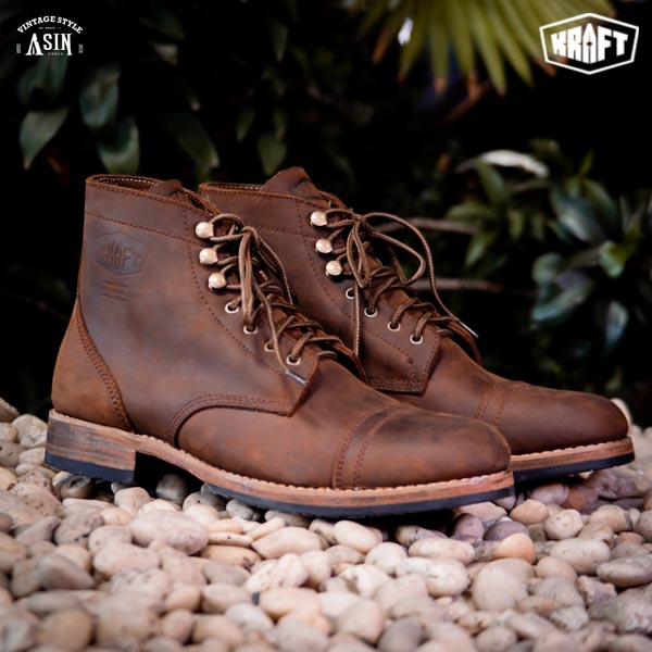 Giày Da Kraft Asin Work Boots